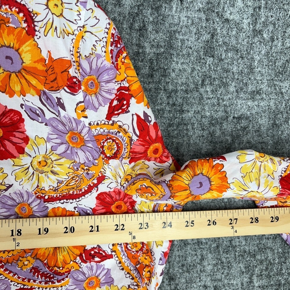 Covington Womens Button Up Shirt‎ 20W Floral Casual Business Layering Everyday - Picture 4 of 6